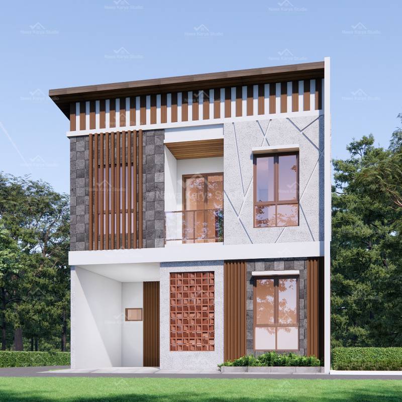 desain rumah 6x8