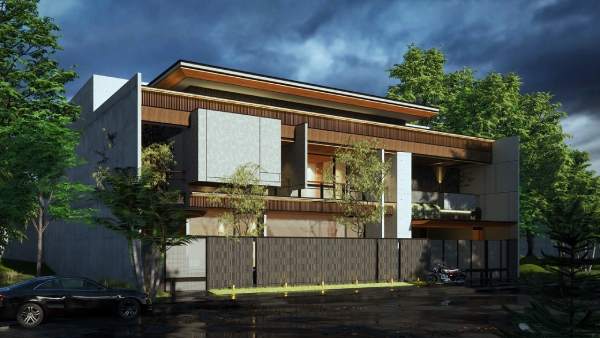 desain rumah mewah