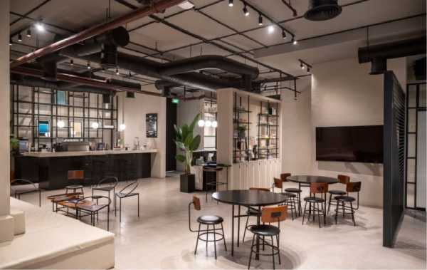 Konsep Desain Cafe Industrial