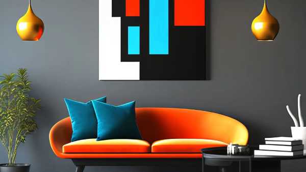 Gunakan Furnitur dengan Bentuk Geometris