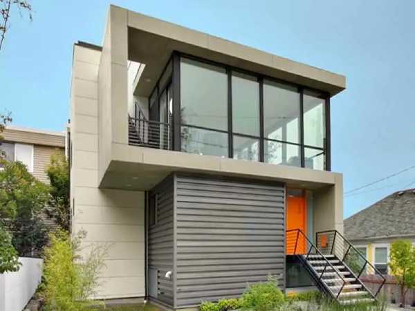 Rumah 2 Lantai Modern_ Desain Futuristik dan Elegan