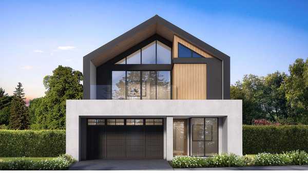 desain rumah 2 lantai