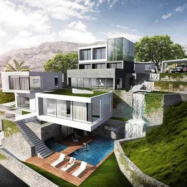 desain rumah mewah korea
