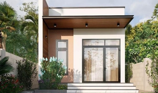 Desain Rumah Minimalis di Kampung yang Fungsional