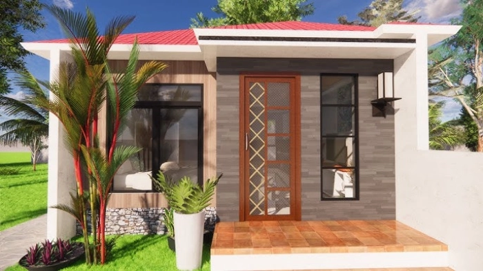 desain rumah 6x8