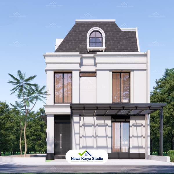 desain rumah klasik eropa