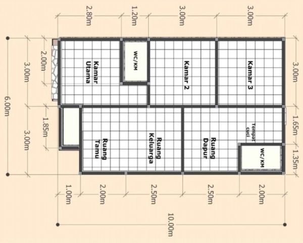 Tips Memilih Denah Rumah 3 Kamar yang Tepat untuk Anda