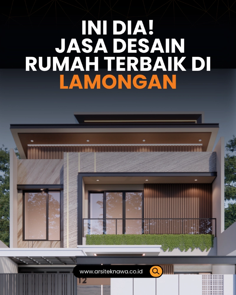 jasa desain rumah lamongan