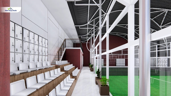 Arsitektur lapangan padel